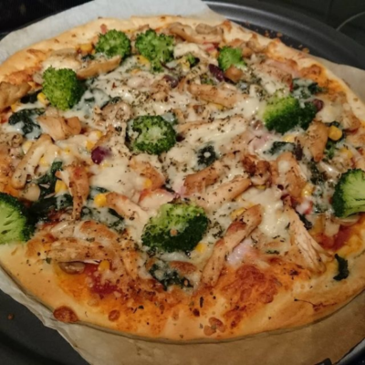 Gluten-free pizza base