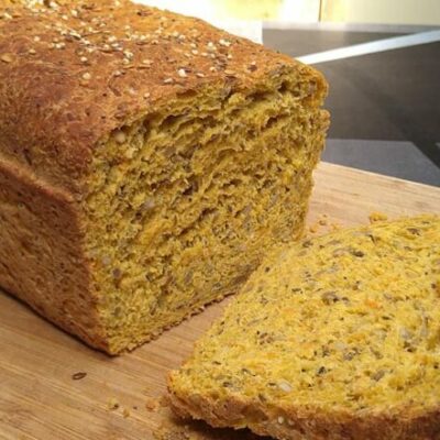 Carrot bread with cumin