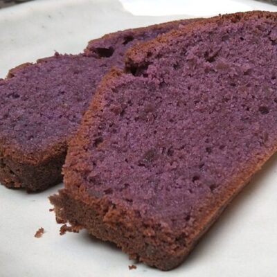 Purple sweet potato cake